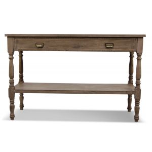 Image de Décoration d'Autrefois Console 1 Tiroir Bois 120x45x77cm