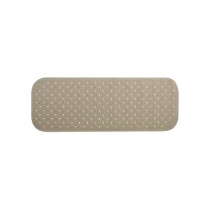 MSV Tapis Fond de baignoire antidérapant Caoutchouc CLASS 36x97cm Beige - Beige