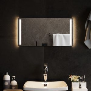 VidaXL Miroir de salle de bain à LED 60x30 cm - N/A