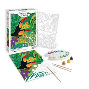 Sentosph&egrave;re Palette d'artiste Les Toucans