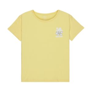 Roxy Fille Lilyregular Night T-Shirt, Lemon Drop, 4 Ans EU