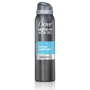 Image de Dove Men + Care - Déodorant spray anti-transpirant Clean Comfort protection 48h - 150 ml