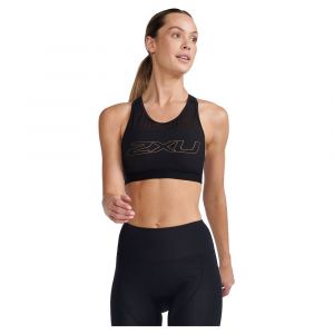 2XU Brassière Sport Aero Crop Tri XS Black / White