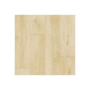 Image de Décoweb Sol Vinyle Link Plus - Imitation parquet bois clair - Surface brillante - 3 x 6m