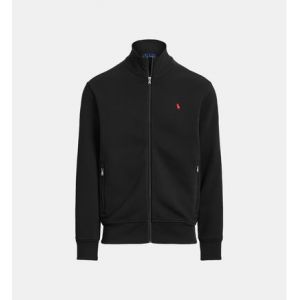 Ralph Lauren Veste zippée en maille col montant Noir Polo - Couleur Noir - Taille XL