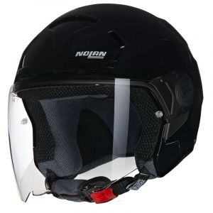 Nolan Casque jet N30-4T Classico 301 noir brillant- M