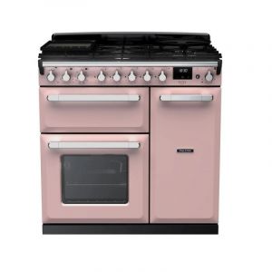 Falcon PIANO DE CUISSON ESTEL DELUXE TAB GAZ 100 CM ROSE PASTEL CHROME