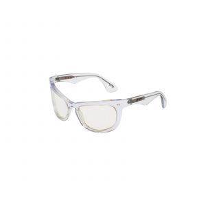 MARNI Unisex Isamu Crystal JRS Lunettes de soleil Ac&eacute;tate Transparent Transparent Enveloppant Normale