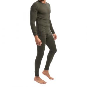 Combinaison thermique l&eacute;gere - MT - Sous-v&ecirc;tements de ski et d&rsquo;hiver pour homme - Olive