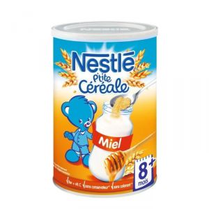 Nestl&eacute; P'tite C&eacute;r&eacute;ale miel 400g - d&egrave;s 8 mois