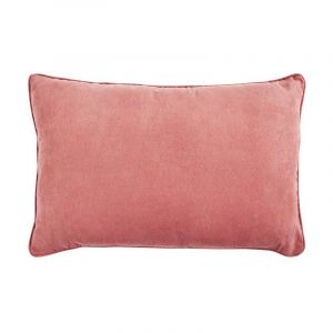 Thedecofactory SUEDEN - Coussin en suédine terra cotta 60x40 - Terra cotta