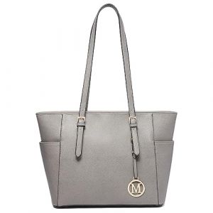 Sac à Main Miss Lulu Sac à Main Bandoulière en Similicuir pour Femme Portés Main 4707