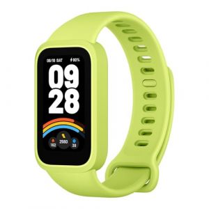 Xiaomi Bracelet d'activité Smart Band 9 Active Bluetooth Vert 18 jours suivi santé 50 modes sport