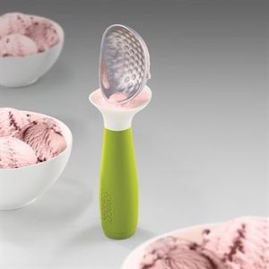 Image de Joseph joseph Cuillère à glace Dimple / Antigoutte vert en métal/matière plastique