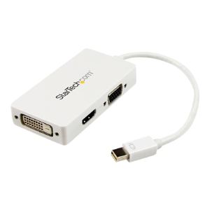 StarTech.com MDP2VGDVHD - Adaptateur vid&eacute;o Mini DisplayPort vers VGA DVI HDMI