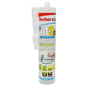 Fischer Scellant Adhésif Silicone Ms Plus Cristal 546189