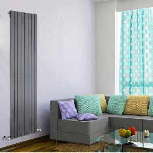 Hudson Reed TDRASP5 - Radiateur vertical Design en Acier 1780 x 560 mm rang unique