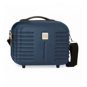 Roll road India Trousse de toilette adaptable Bleu 29x21x15 cms ABS