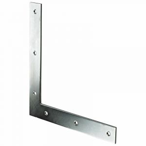 Hettich 1 &eacute;querre d'assemblage plate acier zingu&eacute;, l.160 mm