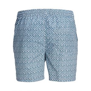 Image de Jack & Jones Short de bain Fiji blanc all-over