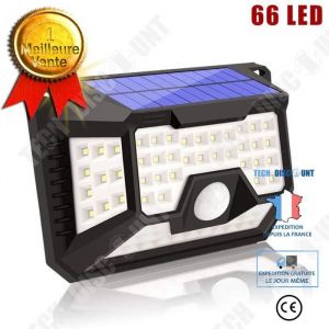 Td Lampe Solaire Applique Murale Imperméable Extérieur Avec Capteur De Mouvement, Étanche Pour La Terrasse De Jardin De Garage