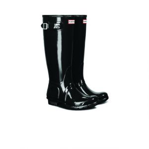 Hunter Bottes ORIGINAL TALL GLOSS BLACK Noir - Taille 36,37,38,39
