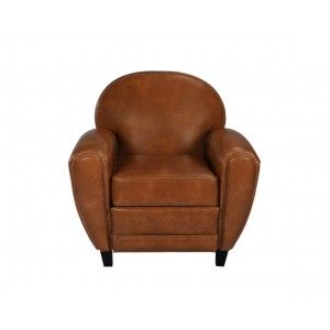 Rendez Vous Déco Fauteuil Club en cuir