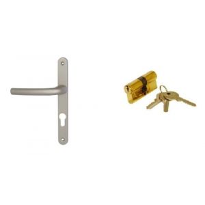 Porte Fenêtre Bois 2 Vantaux H225 X L120 Côtes Tableau + Poignée Et Barillet (ref 01245f924) Gd Menuiseries