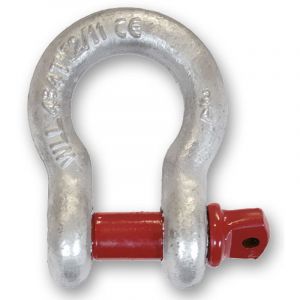 Chapuis Manille lyre en acier galvanisé 2T avec piton à œil KLB203