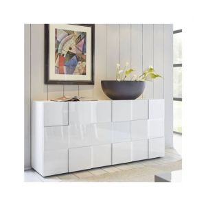 Azura home design Buffet DAMA 181 cm, blanc - Blanc