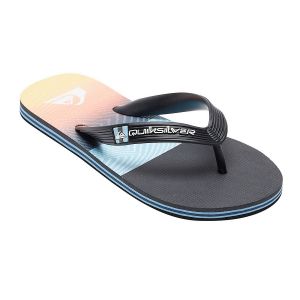 Quiksilver Tongs enfant MOLOKAI PANEL YOUTH - Couleur 36,37,38,39,29,32,33,34 - Taille Bleu