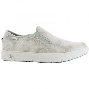 Oxypas Chaussures de travai &agrave; motifs croco Selina ESD SRC Noir 40