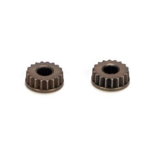 Insert 23s Aitronics en m&eacute;tal pour bras de servo (2) - LOSA99040