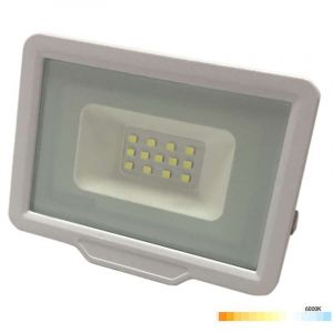 Optonica Lot de 5 Projecteurs LED Blancs 30W (160W) Étanche IP65 2400lm - Blanc Naturel 4500K