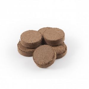 Radis et capucine Plaquettes terre de coco déshydratée en lot