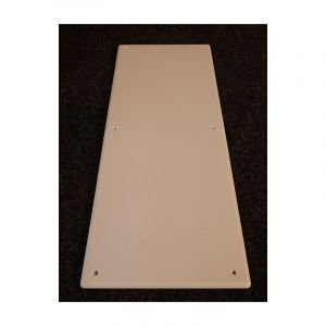 Sobem Scame - Pack de 2 couvercles rectangles 392x152mm plastique blanc &agrave; vis pour boite d'encastrement wbox