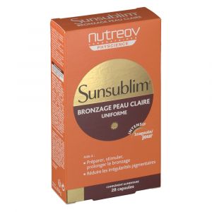 Image de Nutreov Physciene Sunsublim bonzage peau claire - 28 comprimés