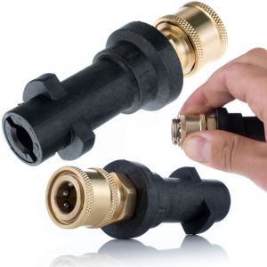 Adattatore/Connettore (1/4QRC-Karcher K) Baionetta per il collegamento di accessori con connettore rapido da 1/4'' per la serie Kärcher K (K2, K3,