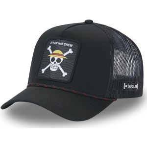 Capslab Casquette Casquette trucker avec filet One Piece Skull