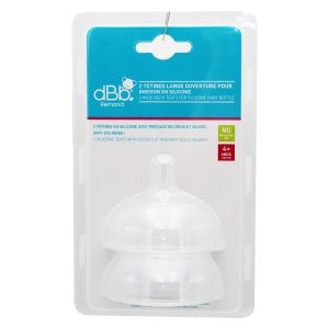 dBb Remond Tétine LO Silicone +4m 2 unités