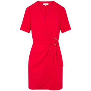 Morgan Robe courte portefeuille framboise femme - Taille 42