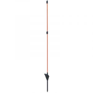 50 piquets ovale en fibre de verre avec 2 isolateurs - 110cm