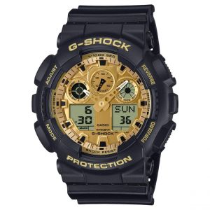 Casio Montre Mixte G-shock Doré GA-100GGB-1A9ER