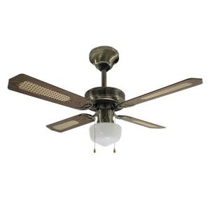 Image de Rovex 660 - Ventilateur de plafond réversible été hiver 106 cm avec lumière