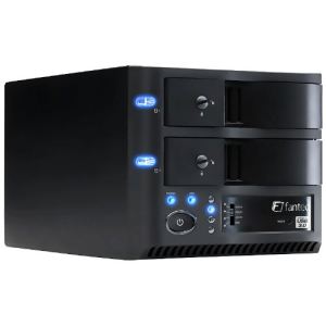 Image de Fantec MR-35DU3 - Boîtier disque dur externe 3.5" Raid USB 3.0 (2 baies)