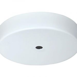 Tibelec Pavillon cylindrique métal, d.12cm blanc