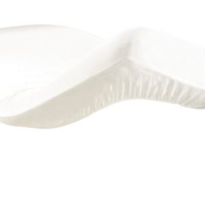 Drap housse uni en coton (140 x 190 cm)