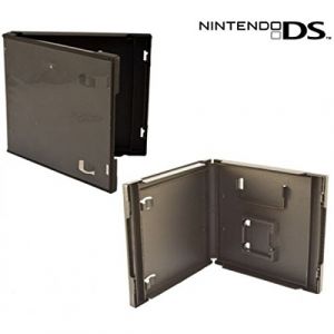 Linke Link-e : Lot de 10 boitiers de remplacement noir pour jeux Nintendo DS