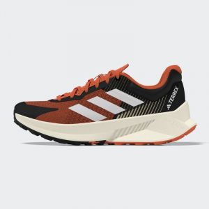 Image de Adidas Terrex Soulstride Ultra - Chaussures trail homme Core Black Crystal White Impact Orange 46