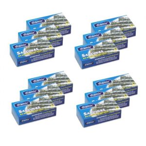 Diamir - Lot 12x Sardine à l'huile - Boîte 125g